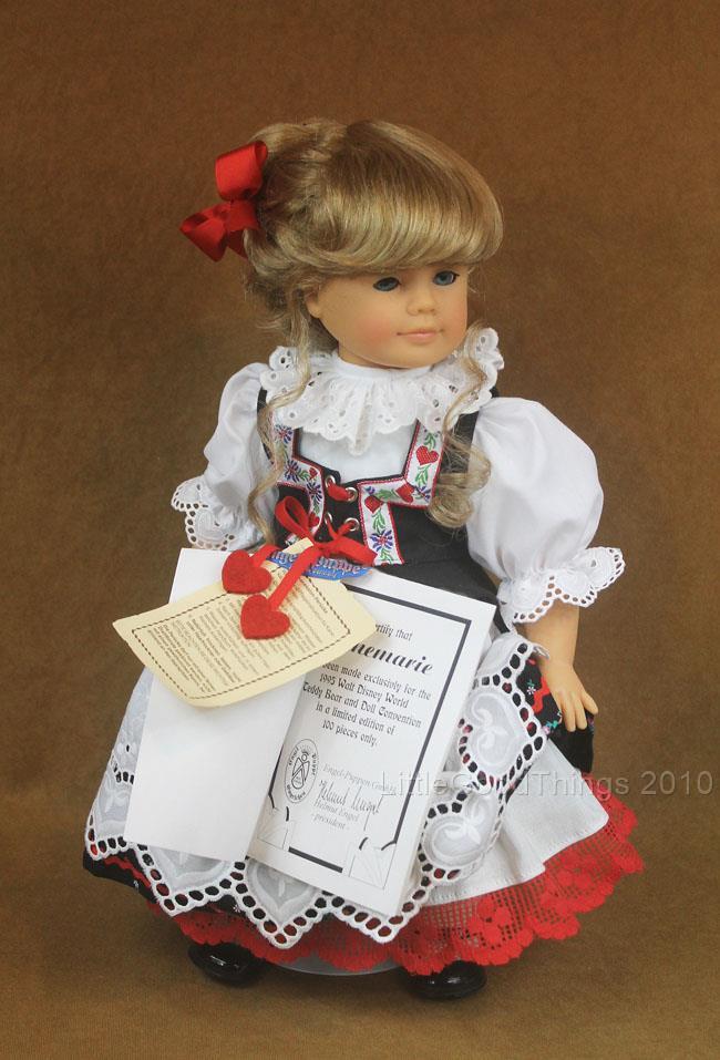 Gotz Engel Puppe Walt Disney Epcot Center Doll Annemarie LMT ED