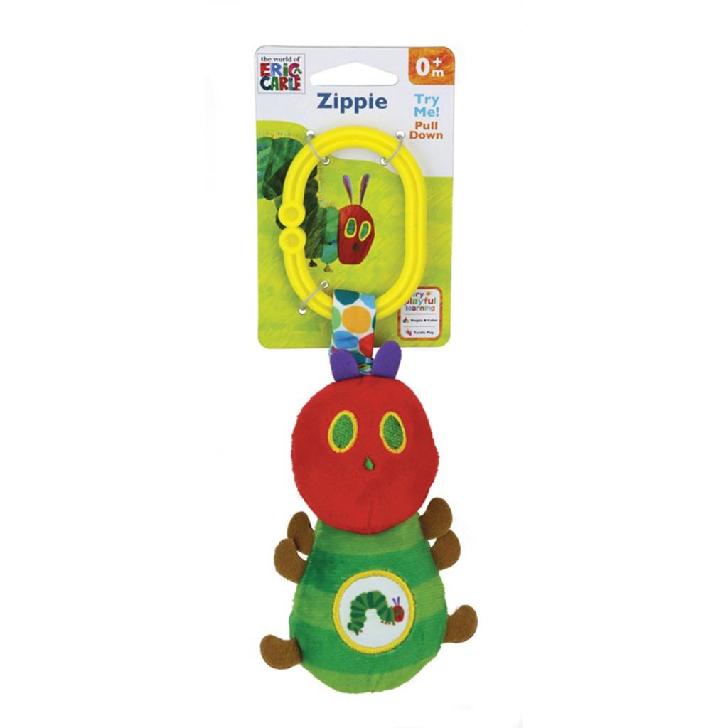 the very hungry caterpillar with soft toy