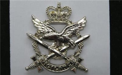 Australian Army Aviation Corps Post-WWII Chrome Plated Cap badge Swann ...