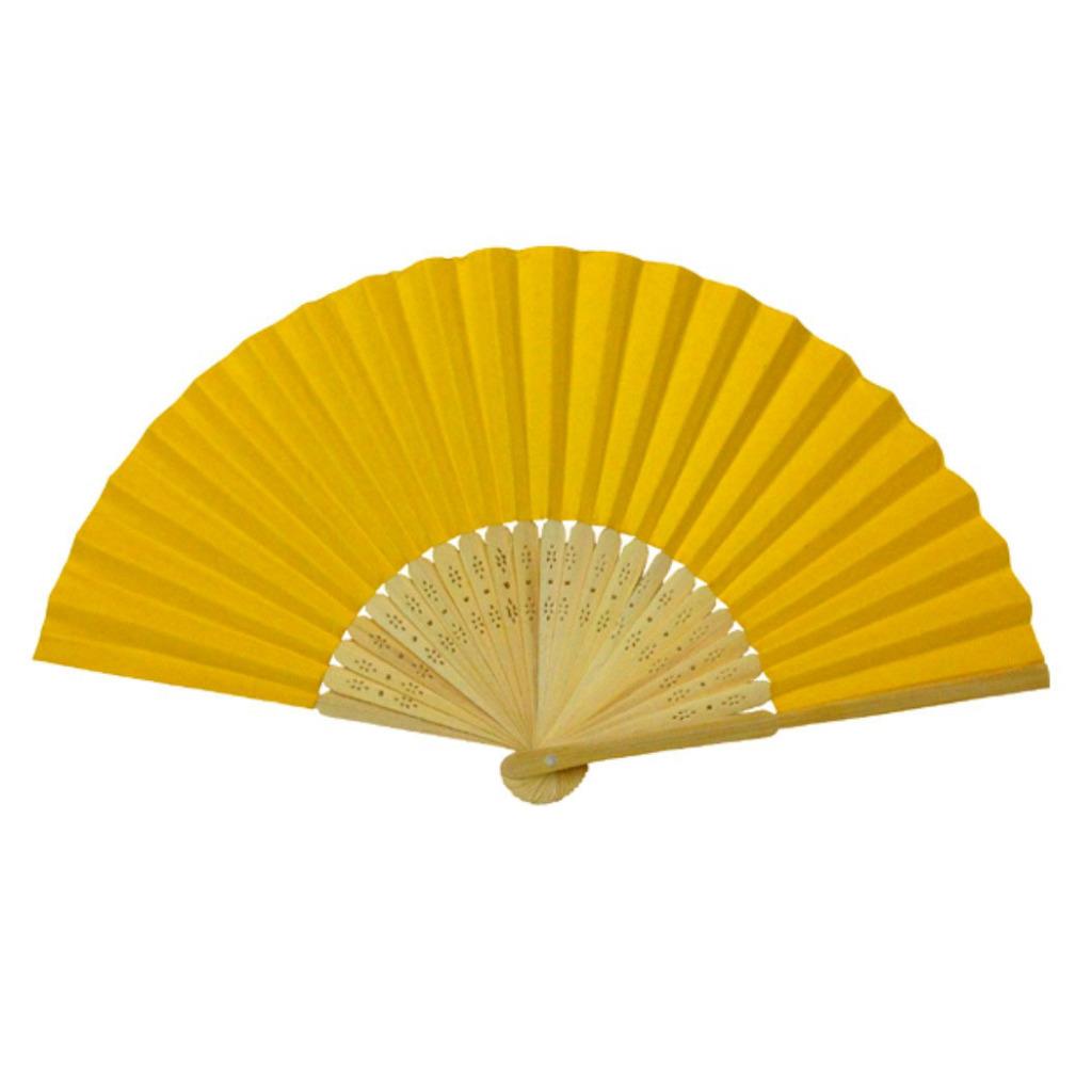 VENTILADOR DE MANO DE PAPEL 8.25" Color Elección BUENA CALIDAD Bambú Plegable Bolsillo Cartera NUEVO - Imagen 19 de 23