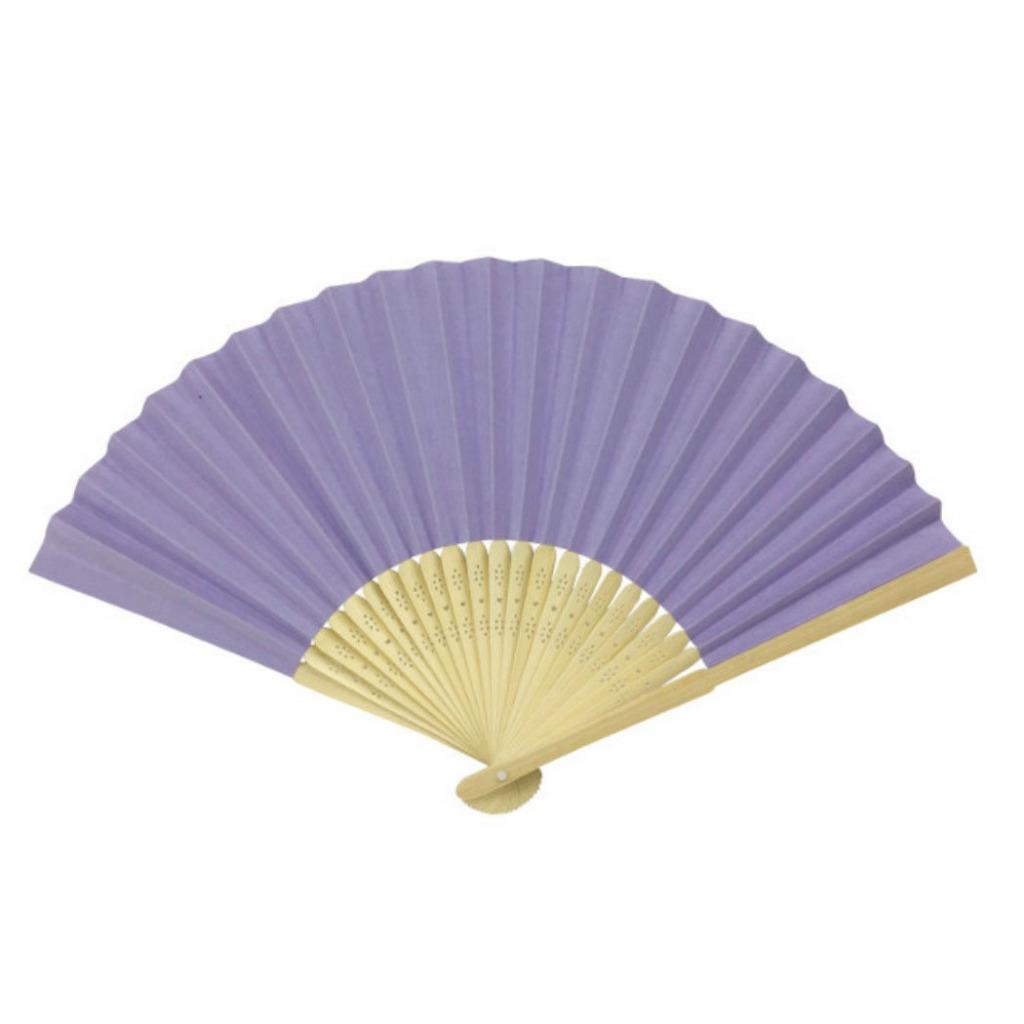 New Paper Hand Fan Folding Wedding Party Favor Decoration Colorful FREE* TB 