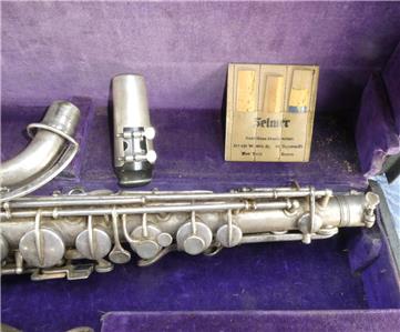 Selmer S.Saxリガチャー 1914 Selmer New York Saxophone Mersel American Model P14574