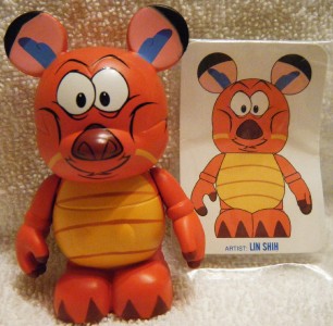 ebay: new disney 3" vinylmation animation series mushu mulan