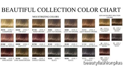Clairol Beautiful Collection Color Chart