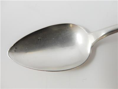 Vintage .800 Silver LONG HANDLED SPOON ICE TEA 6 3/4" Unk Pattern No Mono