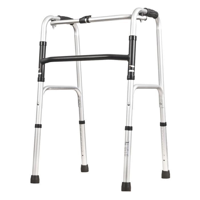 Deluxe Zimmer Foldable Lightweight Walking Frame Mobility Aid Elderly Disability - Picture 5 of 6
