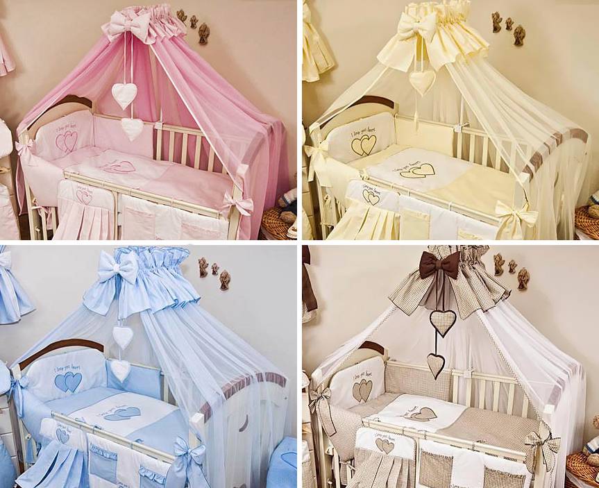 details about luxury 8 piece nursery bedding set fits baby cot / kids cot  bed - love heart