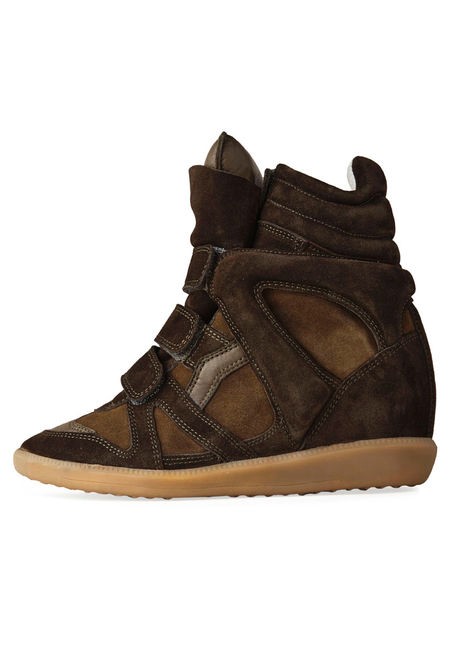 fall 2013 nib isabel marant bekett khaki brown leather/suede