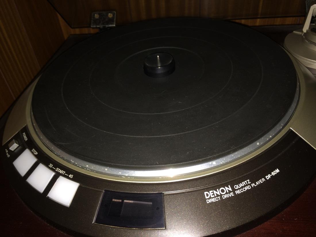 DENON Quartz DIRECT DRIVE RECORD PLAYER DP-60M JAPAN | eBay