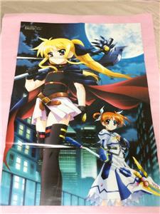 Magical Girl Lyrical Nanoha The Movie 1st Special Big Poster FS +