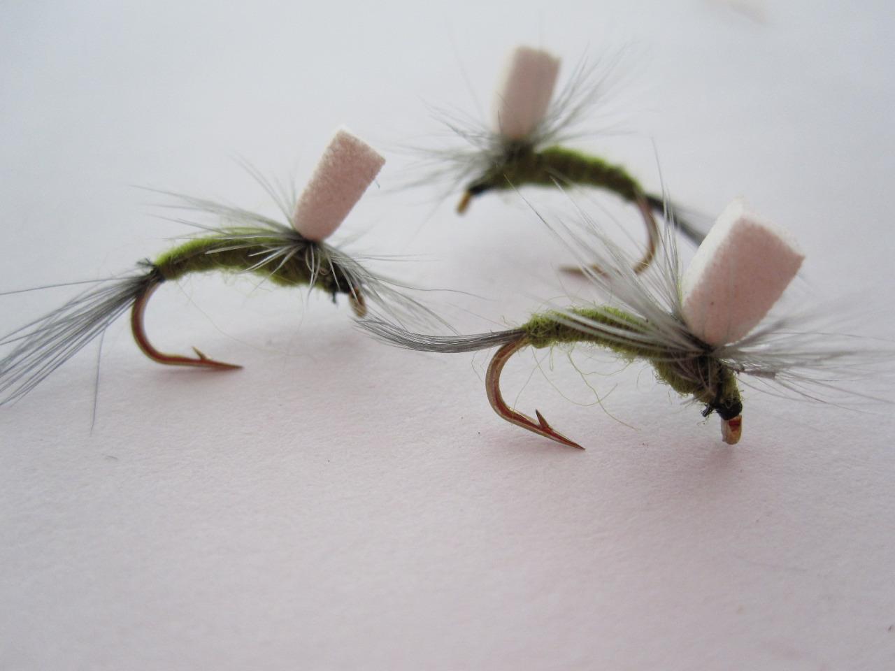 1 Dozen D18-2 Bead Head Emerger Fly Fishing Nymphs – Multiple Styles & Sizes Available