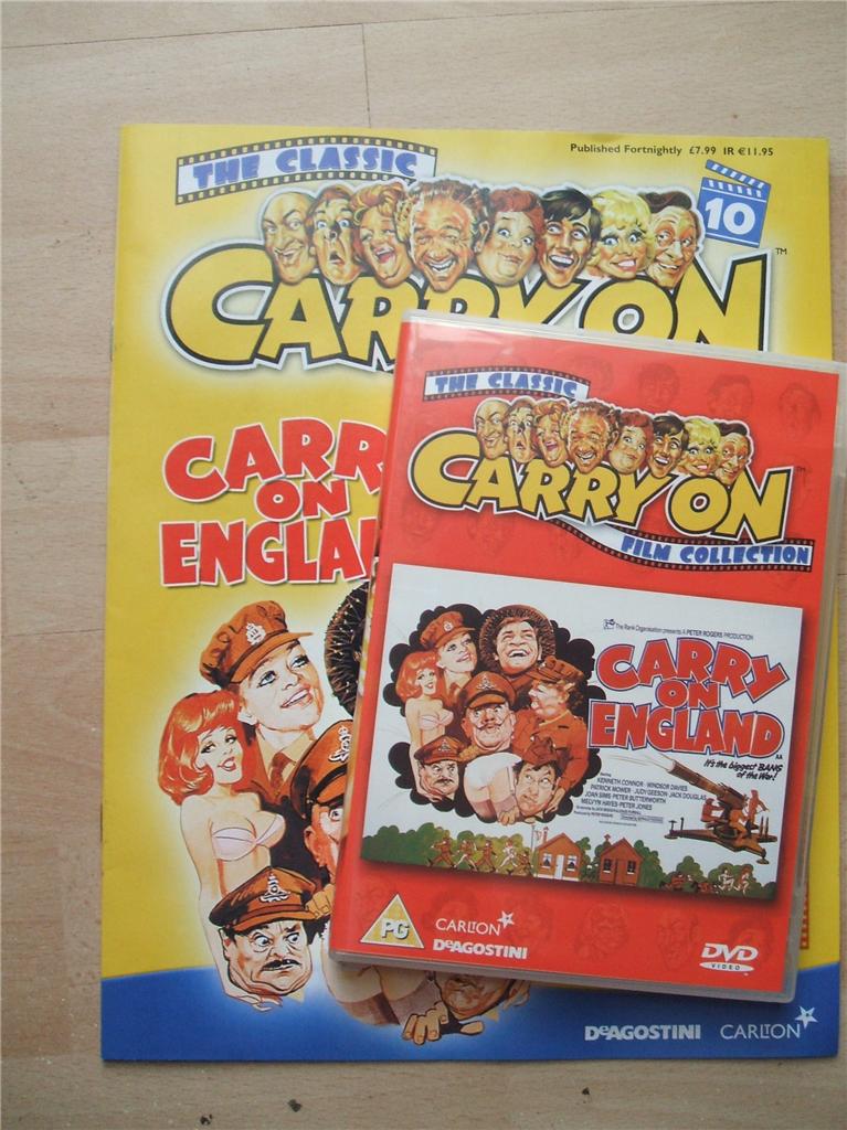 The Classic Carry on Film DVD + Magazine Price is for one DVD ONLY-No's ...