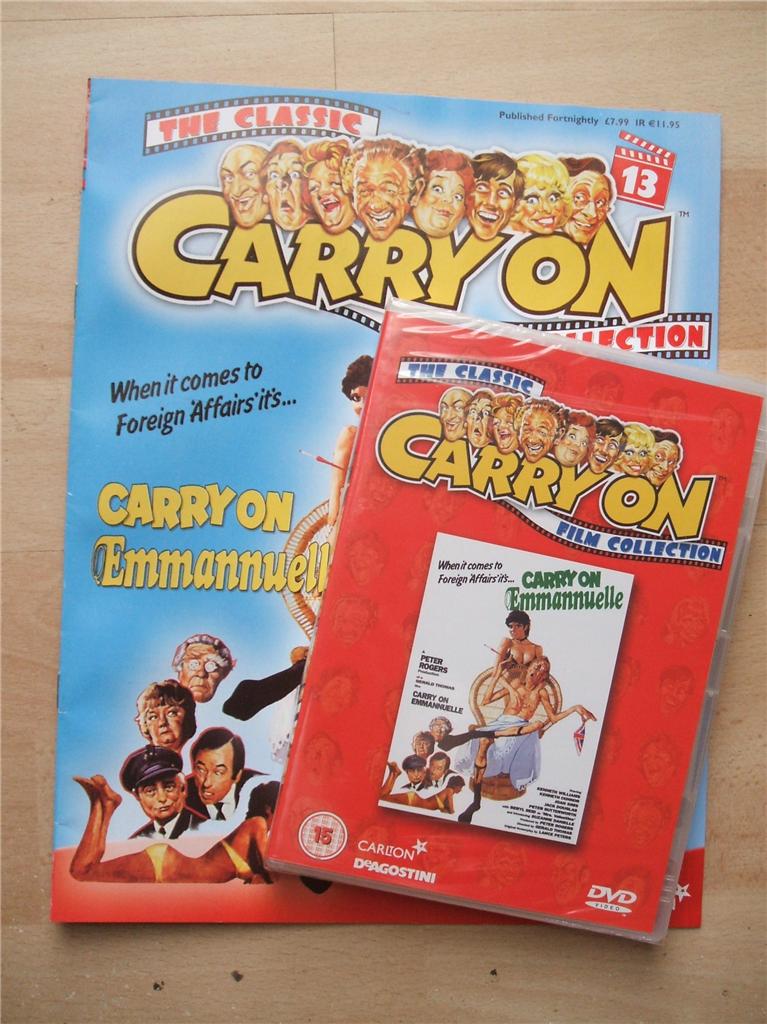 The Classic Carry on Film DVD + Magazine Price is for one DVD ONLY-No's ...