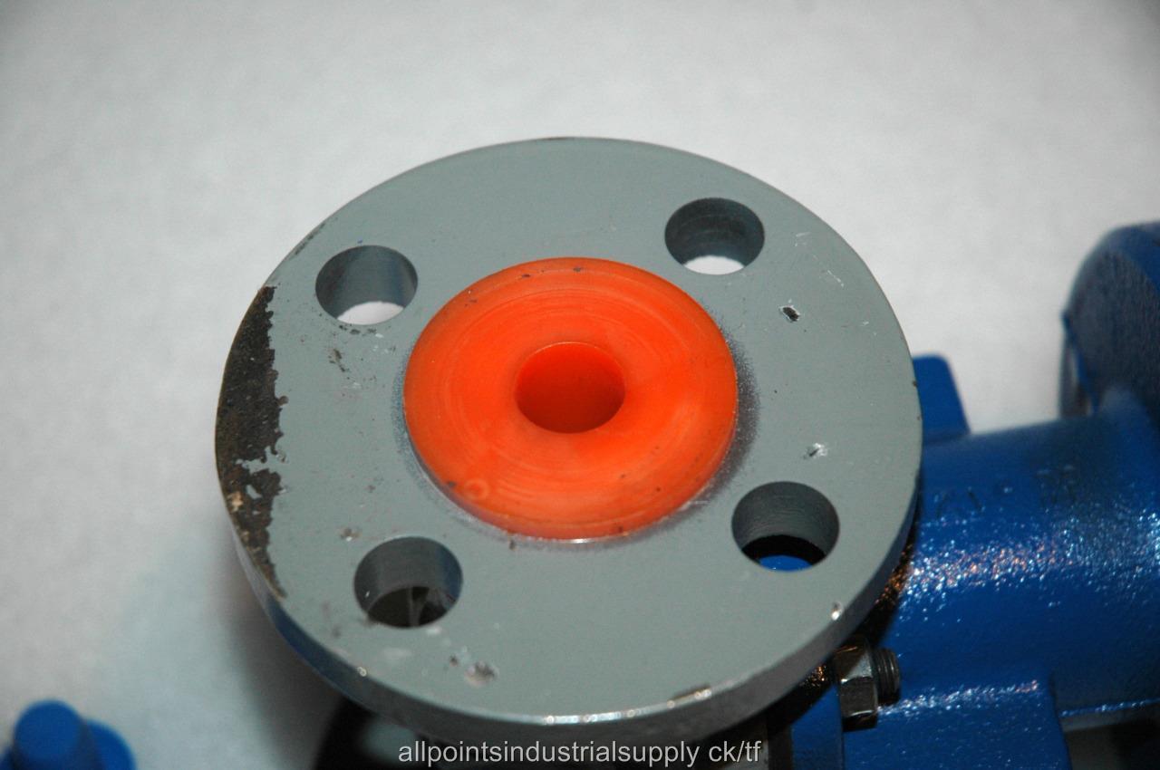 Century 830RV1 Diaphragm Relief Valve 1" Resistoflex PP Lined Flanged