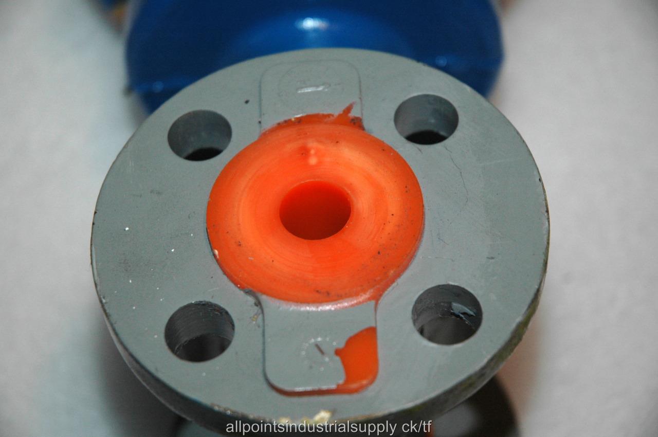 Century 830RV1 Diaphragm Relief Valve 1" Resistoflex PP Lined Flanged