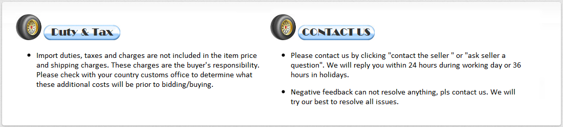 DUTY & CONTACT US:  Pls click F5 if it does not show up 