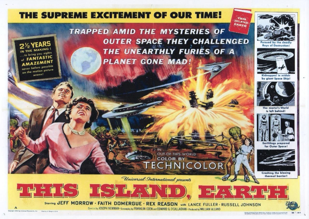 THIS ISLAND EARTH #3 REPRODUKTION FILMPOSTER A3 ODER A4 OPTIONEN VERFÜGBAR - Bild 2 von 3