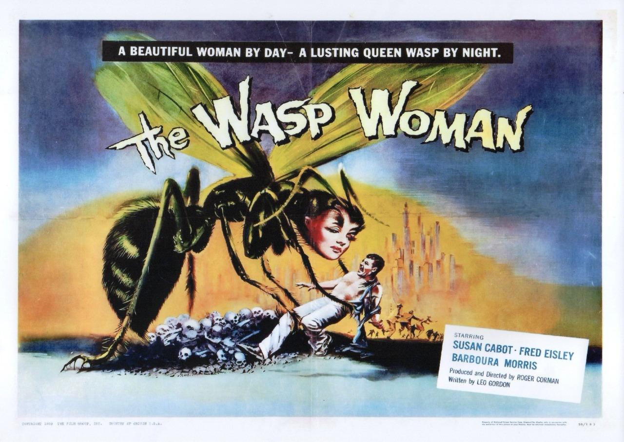 THE WASP WOMAN REPRODUCTION MOVIE POSTER A3 OR A4 OPTIONS AVAILABLE - Imagen 2 de 3