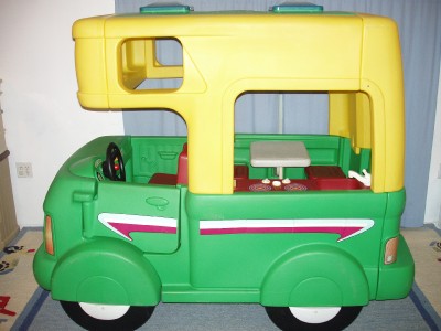 RARE!! STEP 2 STEP2 CAMPER RV PLAYHOUSE PLAYSET PLAYGROUND CAR | eBay