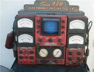 Vintage Engine Analyzer , Antique Machinery and History – QSJYVG