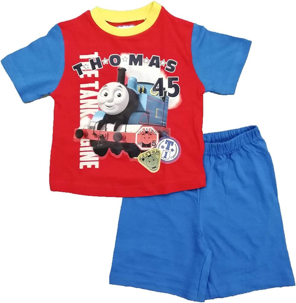 Boys Thomas and Friends Short Pyjamas Set Summer Shorty Nightwear PJ Age1 4Yrs