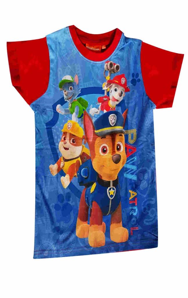 Ragazzi Ufficiale Paw Patrol Maglietta a manica corta 100/% cotone età 3-8 anni