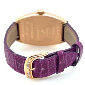 Franck Muller Color Dreams 33mm 18k Rose Gold Diamond Bezel 5851 M