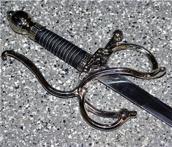 EL CID Rodrigo Diaz De Vivar Spanish Hero COLADA RAPIER SWORD with SCABBARD New