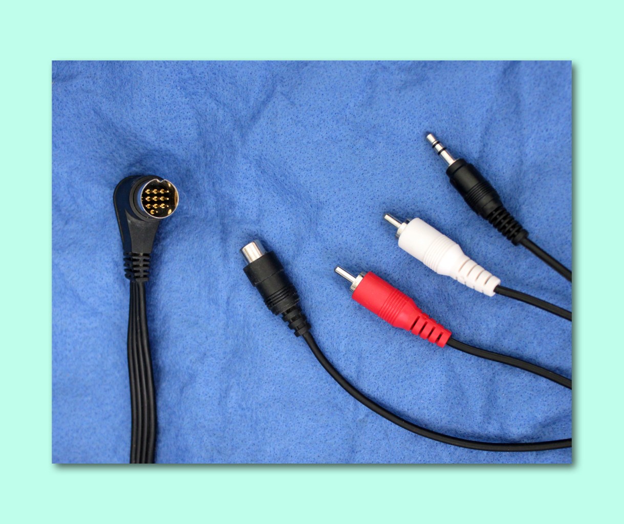 Bose 13-PIN CABLE PC 3-2-1 AV3-2-1 Series II III Subwoofer Media din data cord 
