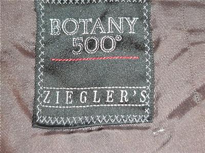 317 sharp> macys botany 500 medium gray mens business suit  z