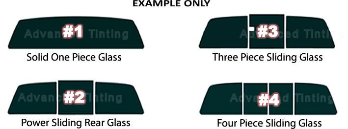 thumbnail image 2 of PreCut Window Tint Film For 1998-2004 Nissan Frontier Standard Cab – Any Shade, Advanced Nano Carbon 2 of 5