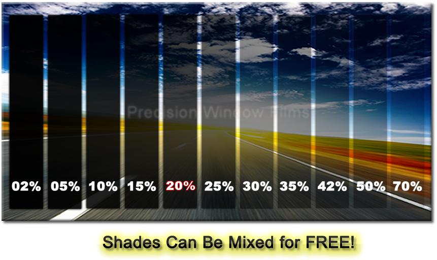 PreCut Window Tint for Chevy S-10, GMC Sonoma Extended Cab 94-04 -Any