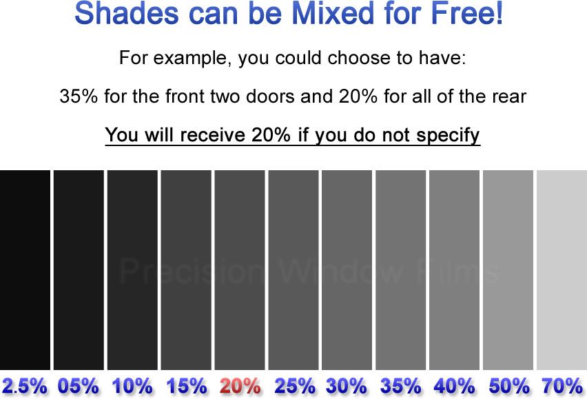 Tint Shade VLT