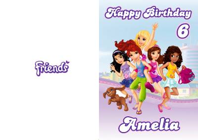 Lego friends LEGO® Friends: The BFF Book is our personal scrapbook where you'll get to know a little bit about us and all of the things we like to do. Lego Friends. Create a card with your favorite Friends. Dance Moves: Best Friends Forever. It’s Emma and her animal friends!