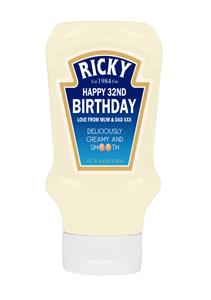 PERSONALISED SPOOF MAYONNAISE BOTTLE LABEL BIRTHDAY ANY OCCASION GIFT | eBay