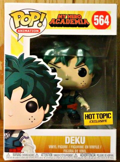 Deku 564 Mi Heroe Academia Funko Pop Hot Topic Exclusivo Ebay