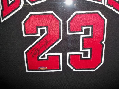 Michael Jordan Framed Authentic Retired & Signed Jersey | eBay