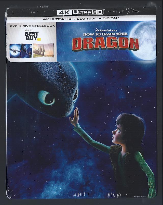 How To Train Your Dragon 1 4k Ultra Hd Dvd Blu Ray Dvd Steelbook