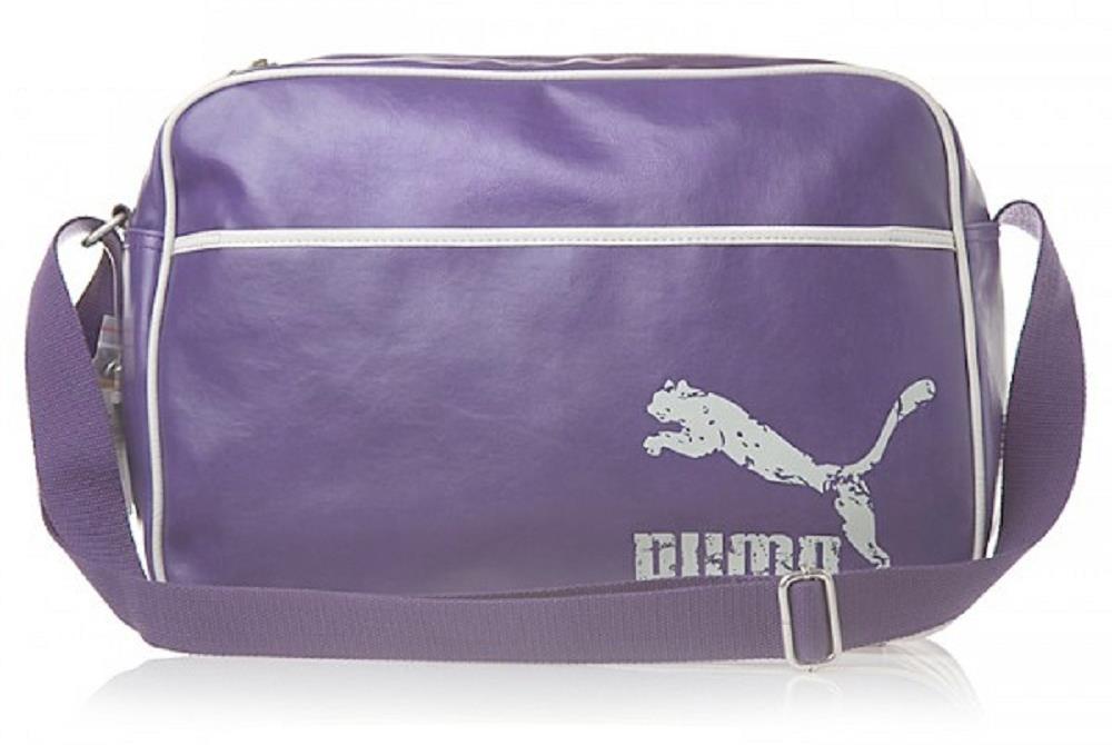 puma shoulder bag purple