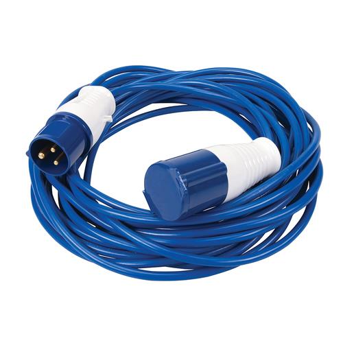 230 240 VOLT 16 AMP 14 METRE EXTENSION LEAD ADAPTOR FLY LEADS FOR THREE PIN PLUG 
