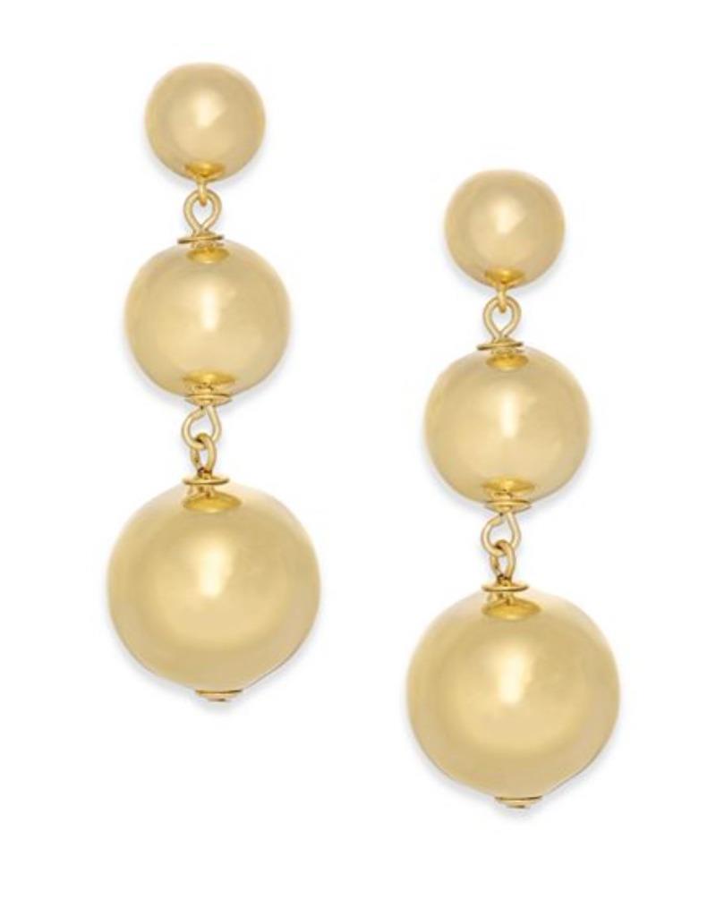 New Kate Spade York Golden Bauble Drop Earrings 58 Image Is Loading New Kate Spade York Golden Bauble