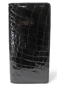 Handmade Genuine Black Alligator Breast Pocket Wallet (Made in the USA) | eBay