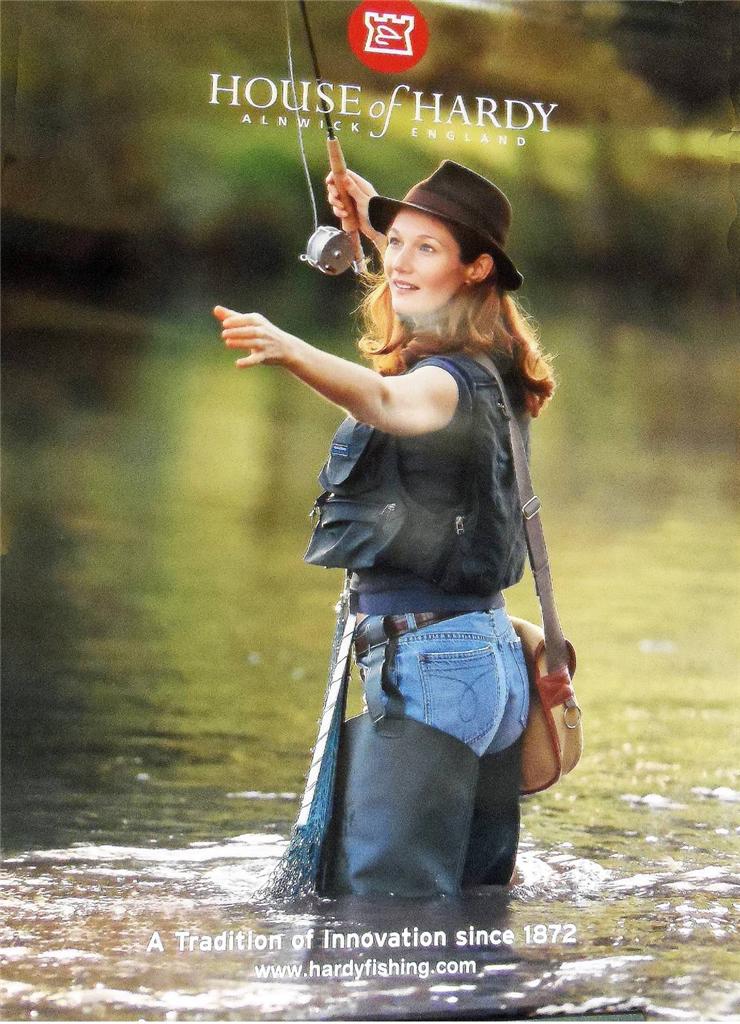 Hardy Girl Poster, House of Hardy - Fine Fly Reels & Fly Rods ...