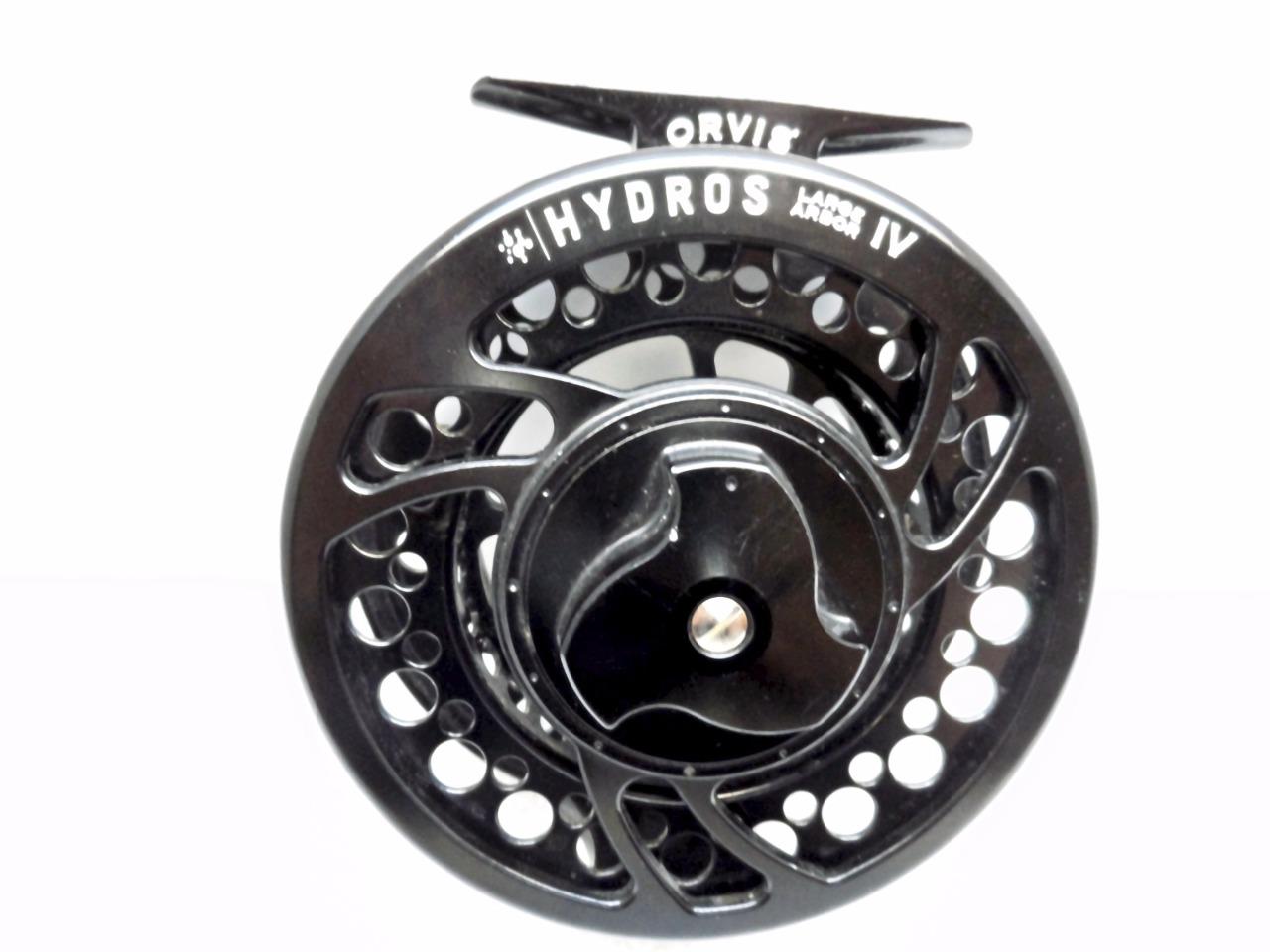 Orvis Hydros Large Arbor IV Fly Reel, Black, Convertible - FlyMasters ...