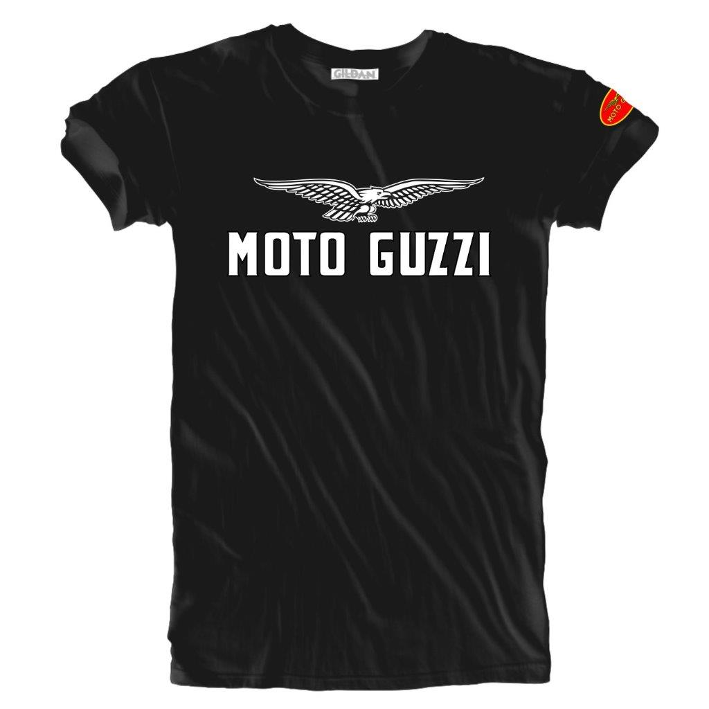 Moto Guzzi Wings Biker Motorcycle Rider Premium TShirt