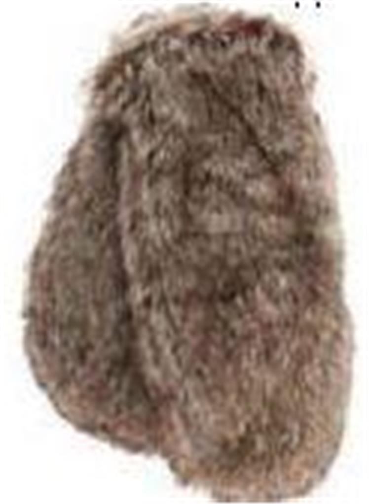 WOMENS FAUX FUR GLOVES MITTENS LADIES FLEECE LINED WINTER