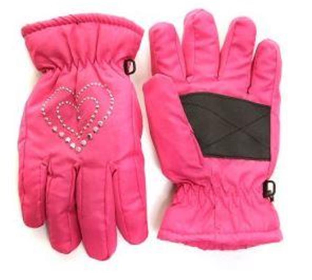 GIRLS WINTER GLOVES CHILDRENS WATERPROOF THINSULATE FLEECE