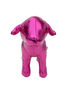 NWT Victoria's Secret PINK Mini DOG Shiny Metallic Pink Nation
