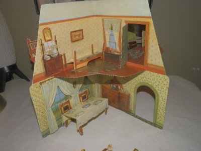 VTG 1994 Anne of Green Gables Pop Up Doll house Book with 5 Paper Dolls ...