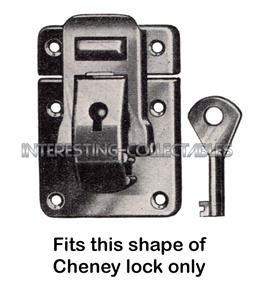 Sewing Machine Key for CHENEY Buckle Locks SINGER 99K 201K Original Case Key